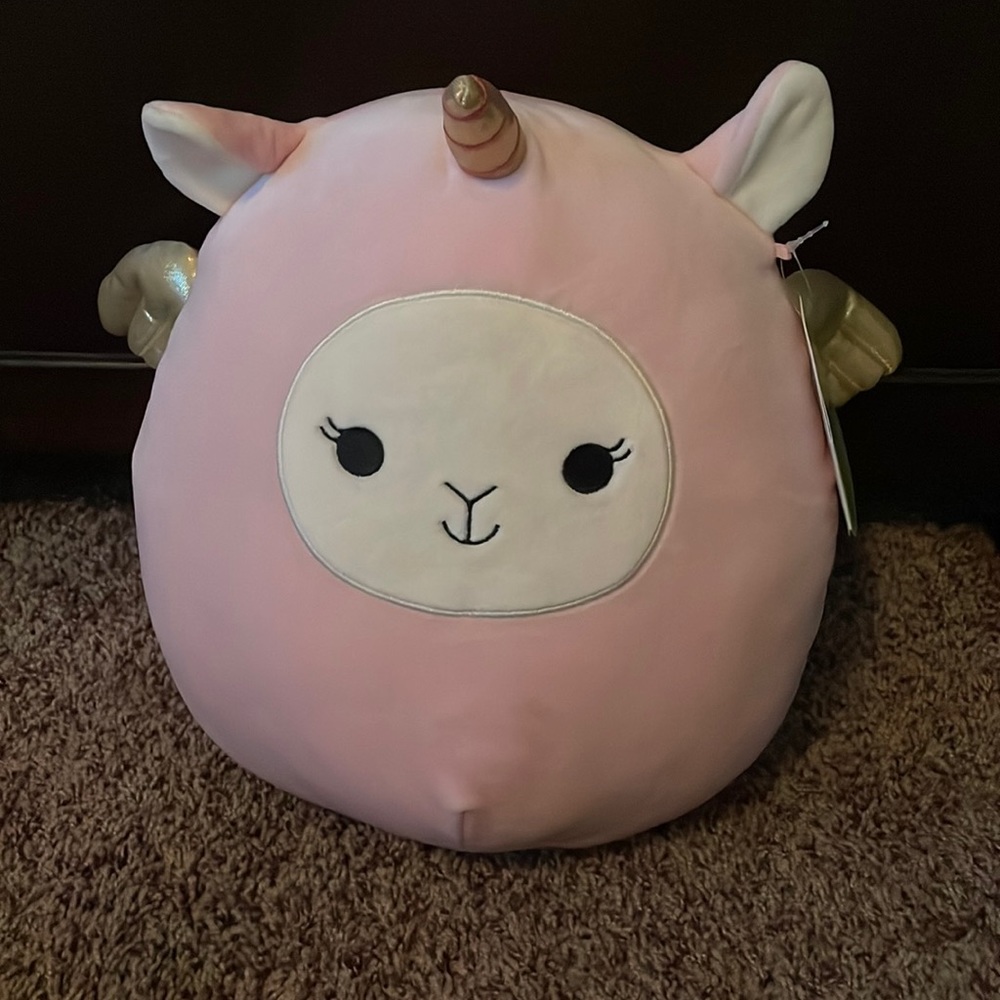 Sqishmallow Alice the llama pegacorn 11”